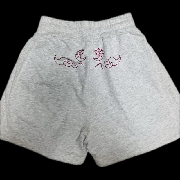 민지에나 미발매 샘플 스웻쇼츠 반바지 쭈리면