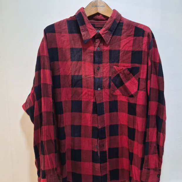 XL) Work Centre L'Atelier 빈티지 플란넬 셔츠 팝니다
