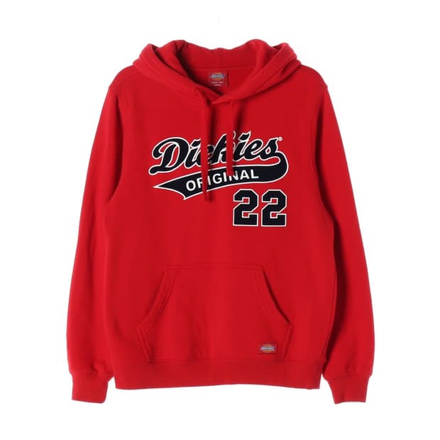 디키즈 오리지널 22 아치로고 기모 후드티 S