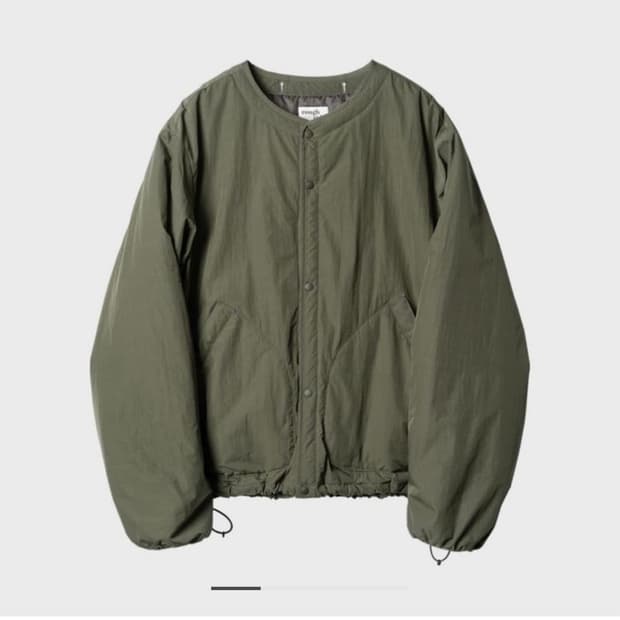 러프사이드 인슐레이션 가디건 올리브 2사이즈