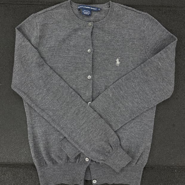폴로 여성가디건 