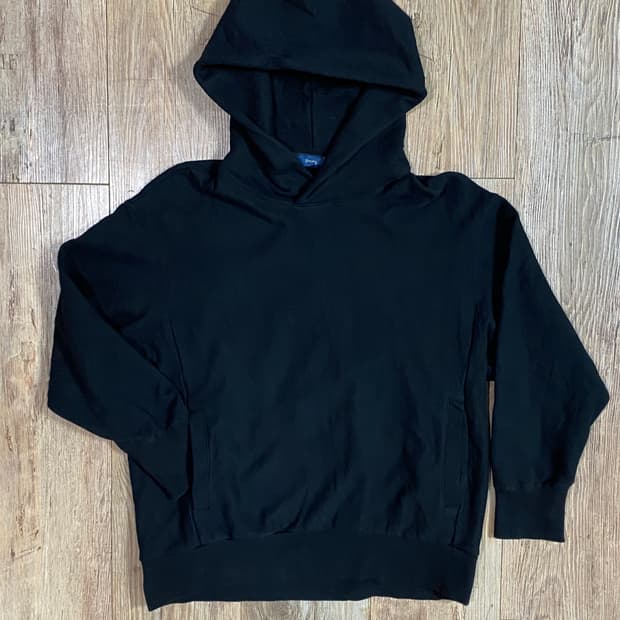 쉽스(ships) 사이드 포켓 후드티 블랙 F