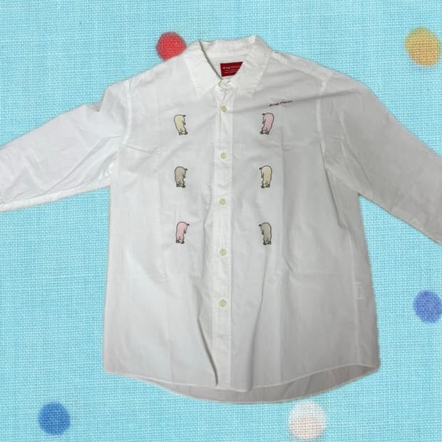 Drug store's shirt 드러그스토어 7부 반팔 셔츠