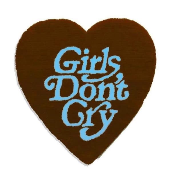 girls don't cry 하트 러그
