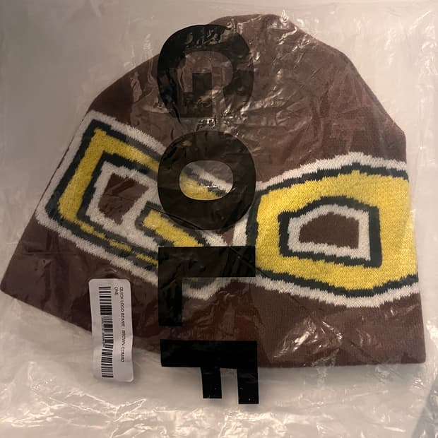 골프왕 퀵 로고 비니 브라운