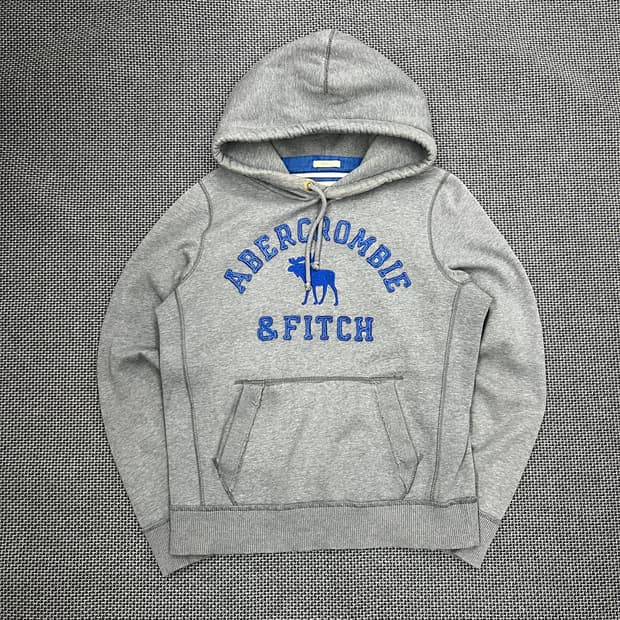 아베크롬비 그레이 후드