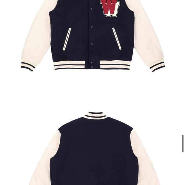 W 스탠다드 바시티 자켓 사이즈 M