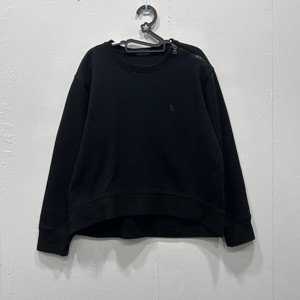 폴로랄프로렌 숄더지퍼 맨투맨 여성 L