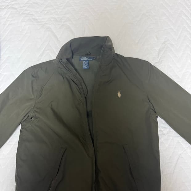 폴로 기모 자켓