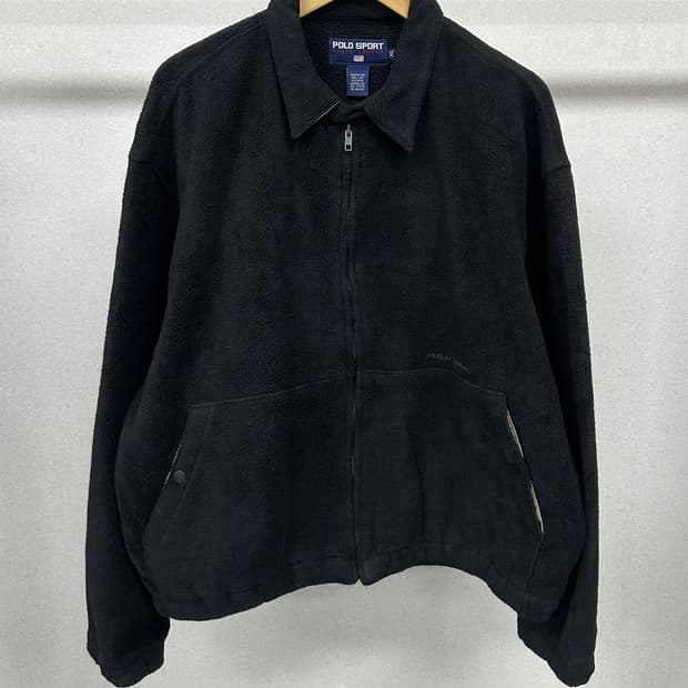 (2XL)90'S 폴로스포츠 USA 후리스자켓-M1663