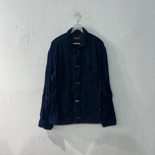 송지오옴므 데님 청자켓 L