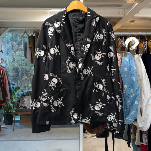 Xfrm 해골 자수 자켓