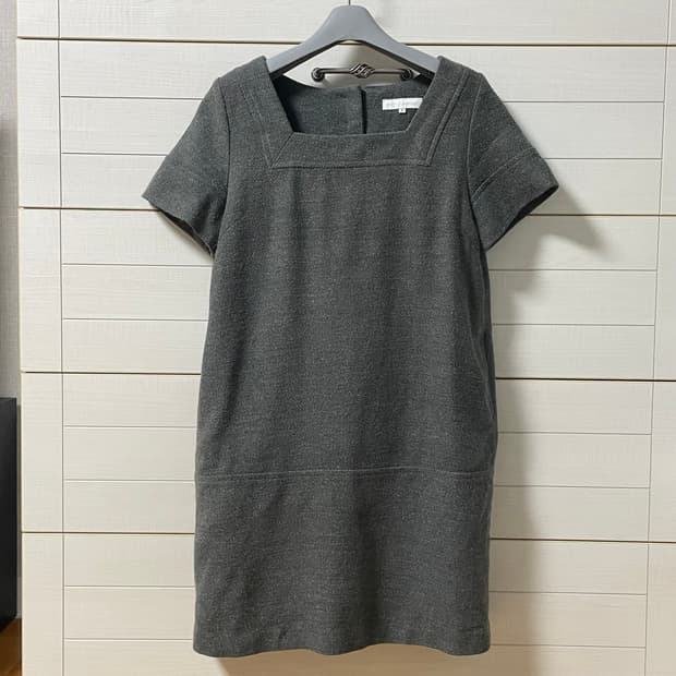 마루빈티지 earth music&ecology 어스뮤직 그레이 원피스