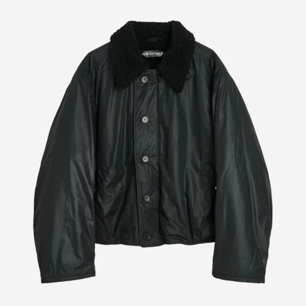 아워레가시 미라지 테크 그리즐리 자켓 블랙 왁스