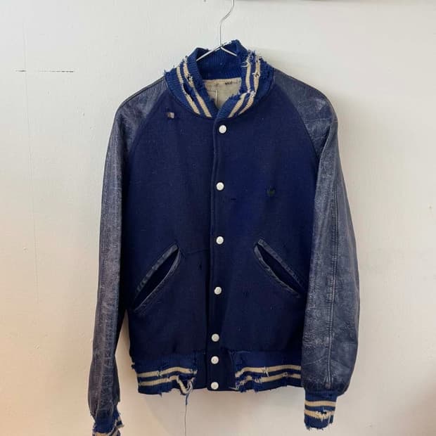 didier wear 60’s faded stadium jacket