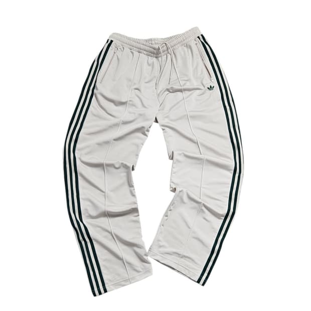 아디다스 BB 트랙 팬츠 크림/그린