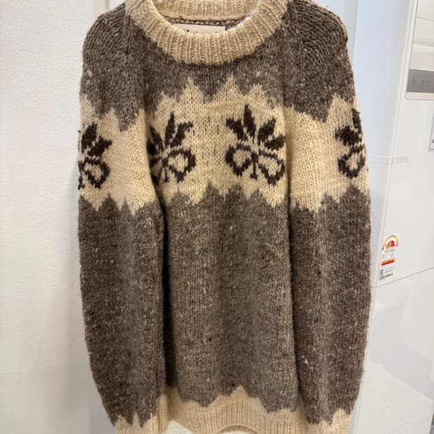 Vintage Heavy wool knit sweater