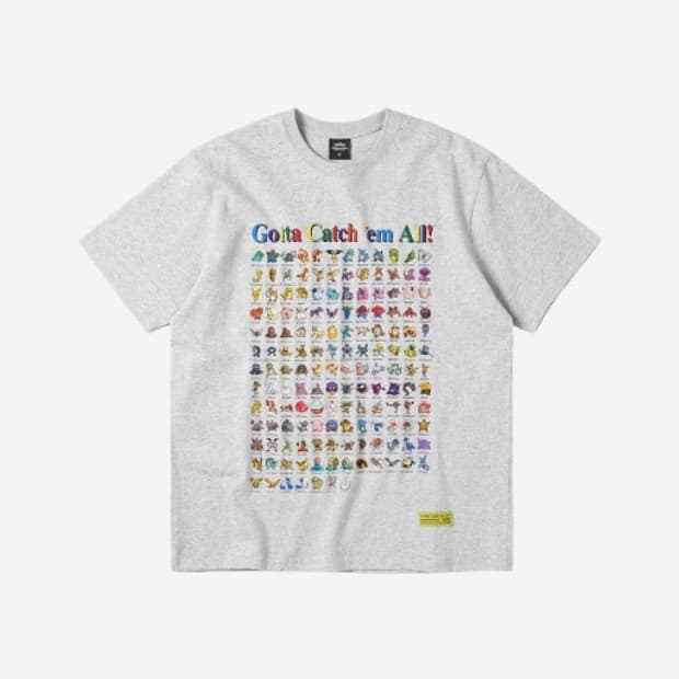 디스이즈네버댓 포켓몬 반팔