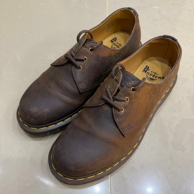 닥터마틴 1461 크레이지 홀스 브라운 260