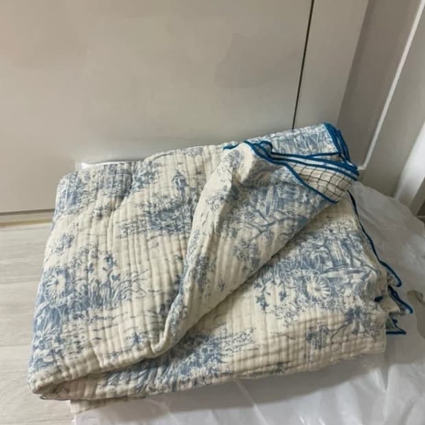 거즈면 홑겹 이불겸 패드