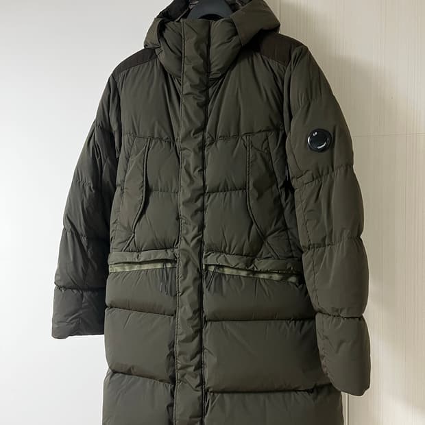 CP COMPANY Nycra-R 다운 롱패딩