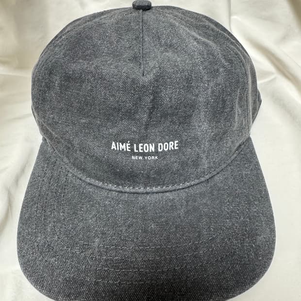 에메레온도르 마이크로 로고 볼캡 야구모자 블랙 Aime Leon Dore