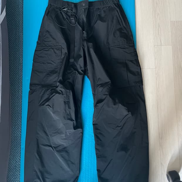 무탠다드 시티레저 와이드 벨티드 카고팬츠30