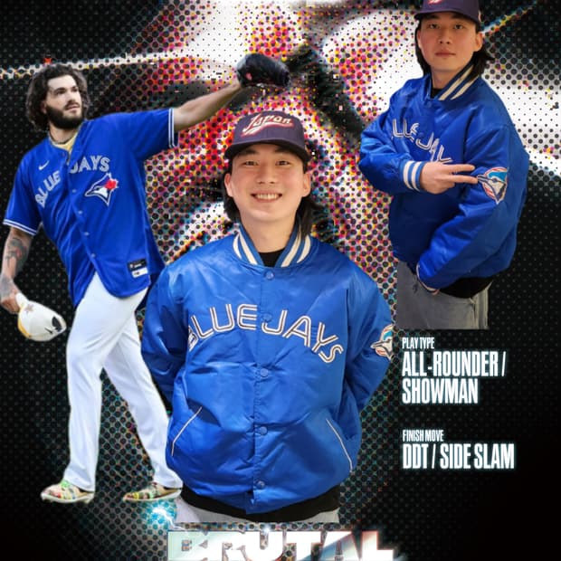 G-III 토론토 블루제이스 바시티자켓 M