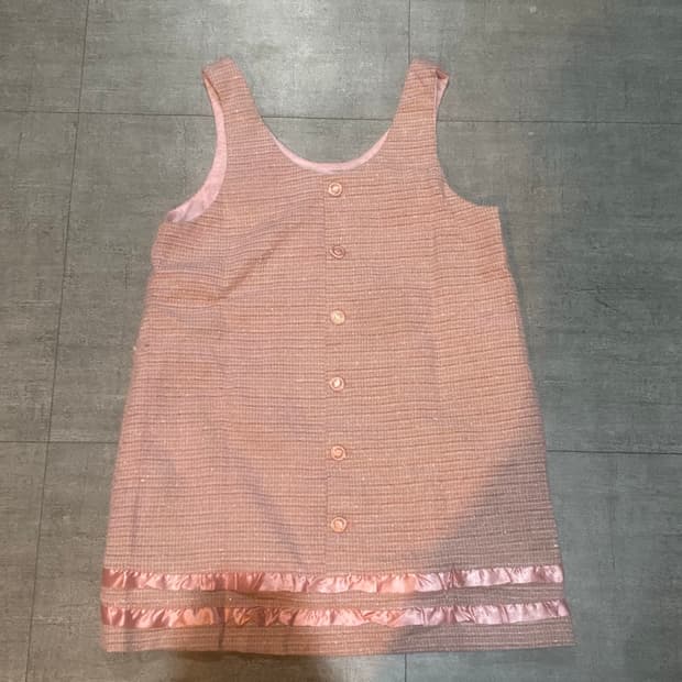 일본빈티지 Provador 달천깔페어리 핑크갸루 슬립트위드원피스