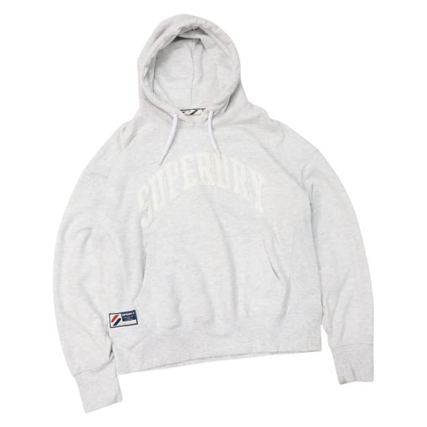 Superdry 슈퍼드라이 빈티지 아치 로고 후드티 (M-L)