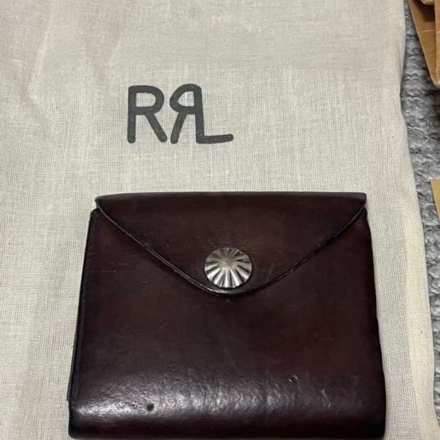 더블알엘 rrl 콘초 월렛 지갑