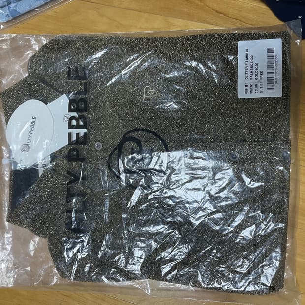 솔티페블 글리터 핏 셔츠