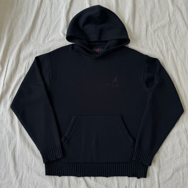 조던x아 마 마니에르 데미지 니트 후드 M(105)