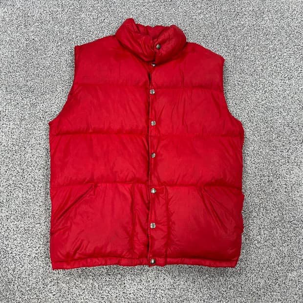 노스페이스 70s USA 푸퍼 구스다운베스트