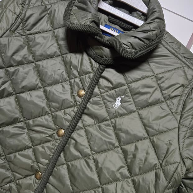 폴로 랄프로렌 여성 신형 큐알택 퀼팅 자켓