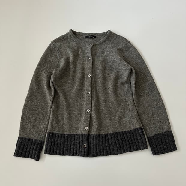 요지야마모토 y's for living 투톤 가디건