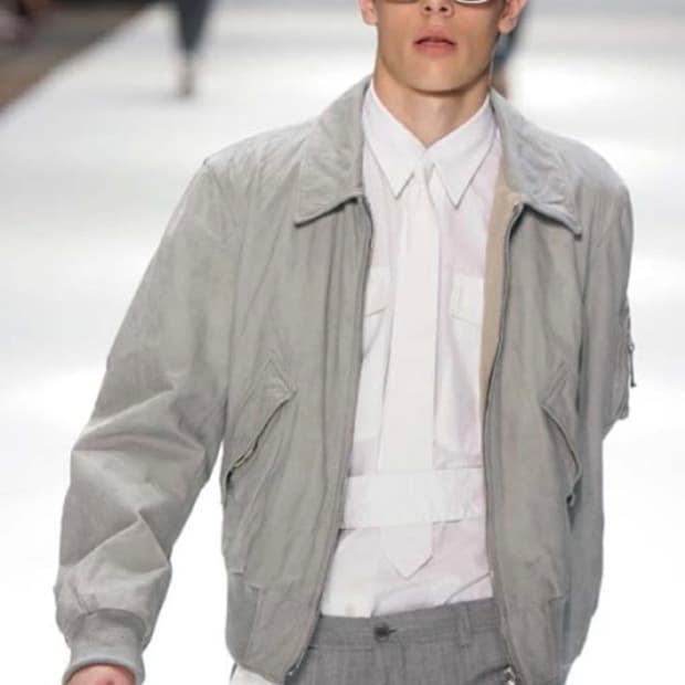 [S] 드리스반노튼 07SS 런웨이 피스 탱커 자켓