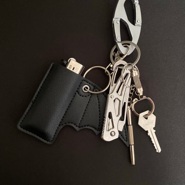 라이터 케이스 키링