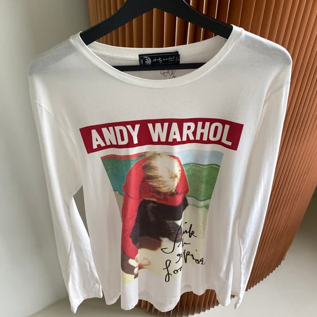 히스테릭글래머 x 앤디워홀 롱슬리브