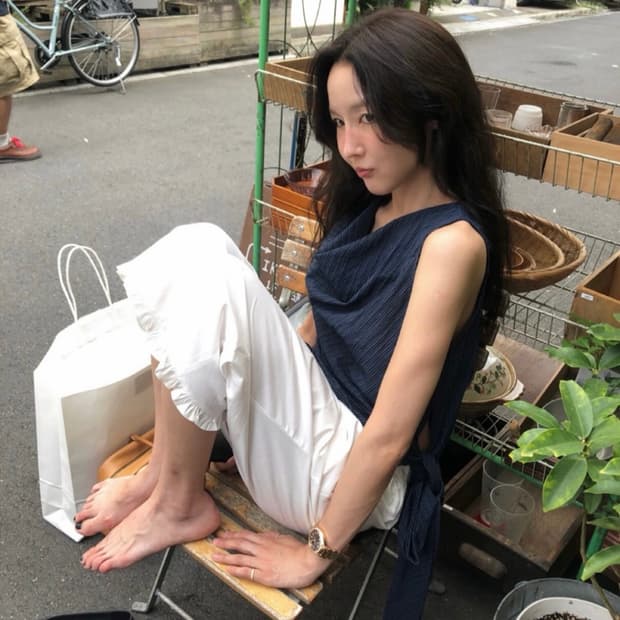 메이비베이비 Sewn Blouse Top