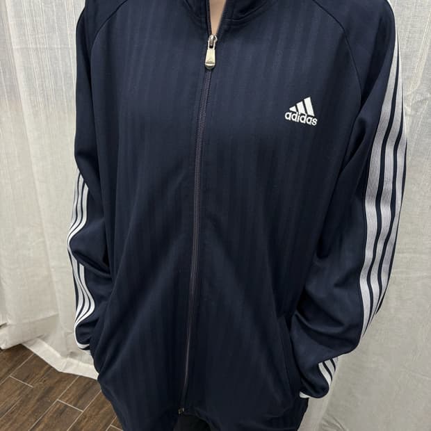 00s 아디다스 제페니즈 트랙탑 오버핏 집업 져지 Size: M 실측 X