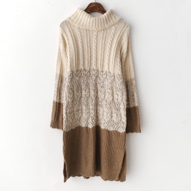axes famme) long knit 