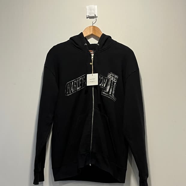 Harley-davidson hoodie zip-up