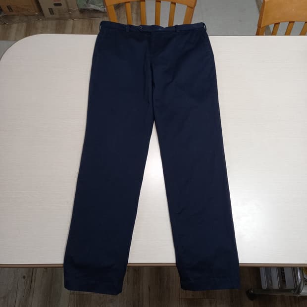 34 BrooksBrothers 스판 슬림일자 치노 네이비 34-603