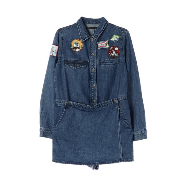 자라 데님 원피스 M