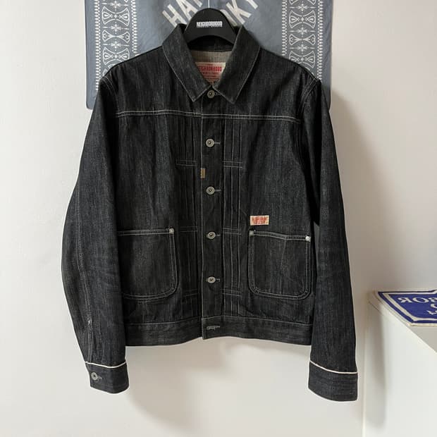 네이버후드 14ss 리지드 스탁맨