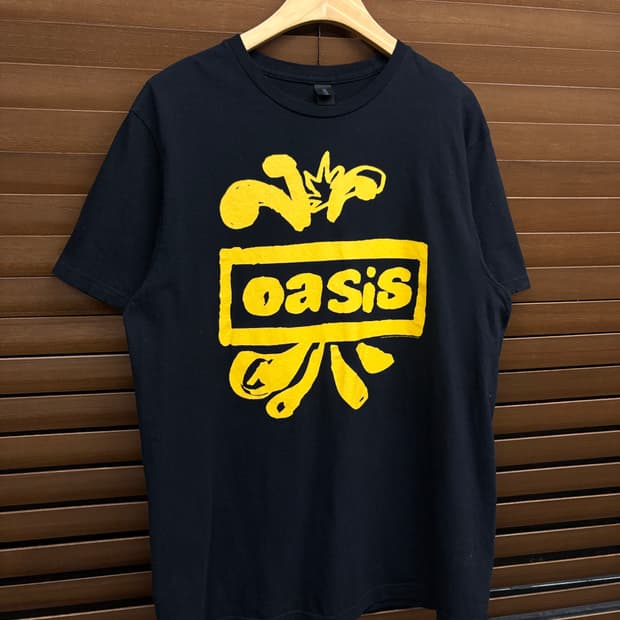 Oasis 오아시스 UK Tour 밴드티 반팔티