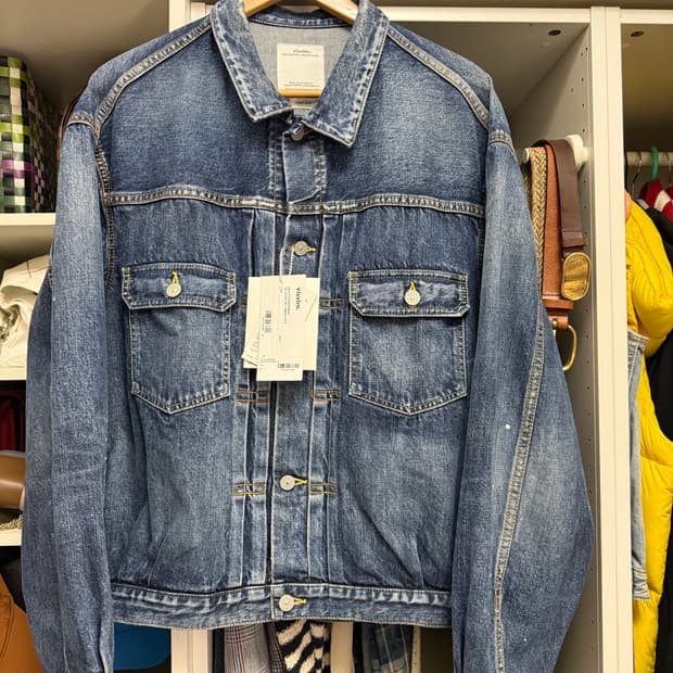 [3]비즈빔 24AW 101xx JKT D1010 데님 자켓