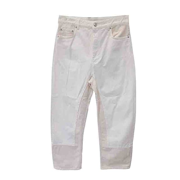 막스마라 인트렌드 투톤 와이드 핏 데님 팬츠 77