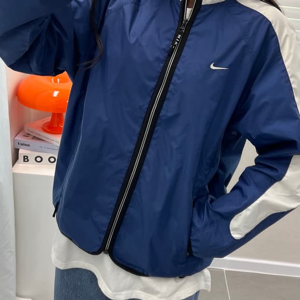 (M)90'S 나이키 빅로고 바람막이-M1372